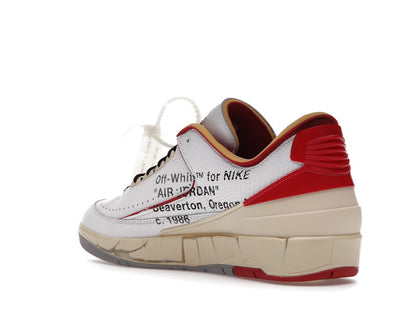 Jordan 2 Retro Low SP Off-White White Red