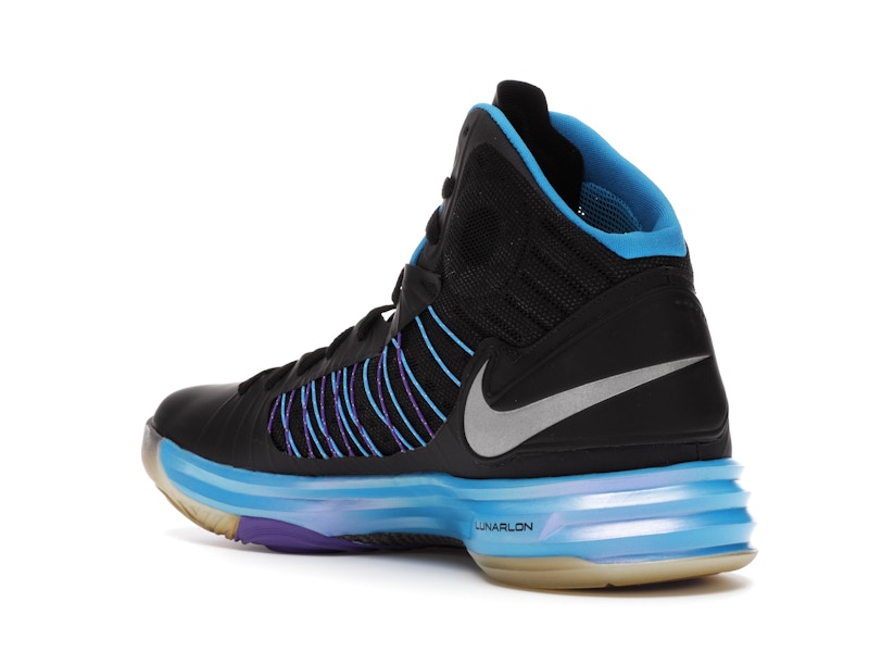 Nike Hyperdunk Plus Black Blue Glow