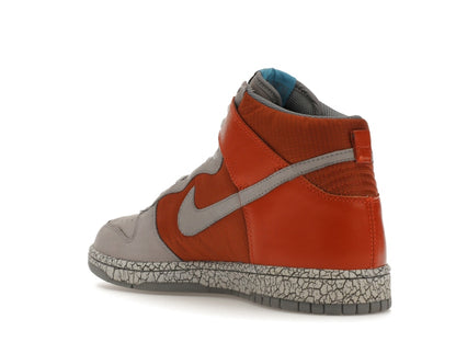 Nike Dunk High Earthquake Dark Orange