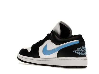 Jordan 1 Low Black University Blue White (Women's)