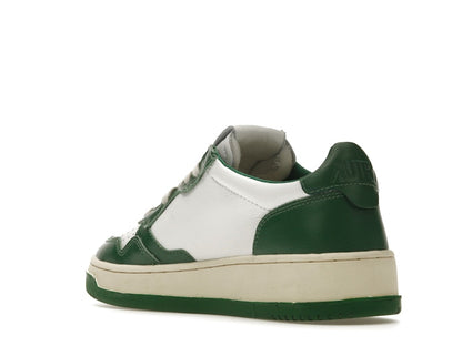 Autry Medalist Leather Low Green White