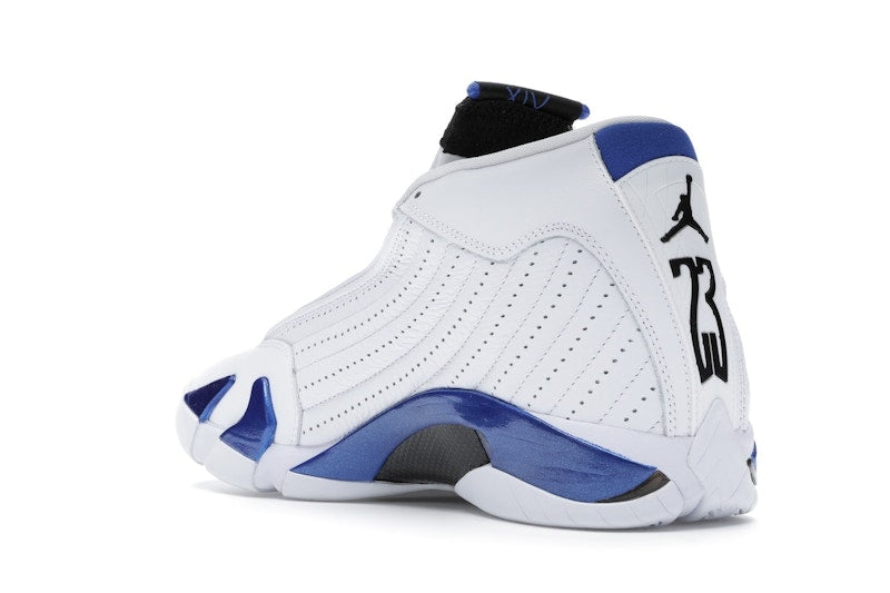Jordan 14 Retro White Hyper Royal