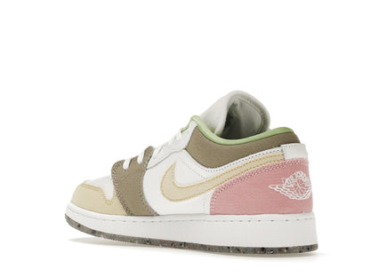 Jordan 1 Low Pastel Grind Vivid Green (GS)