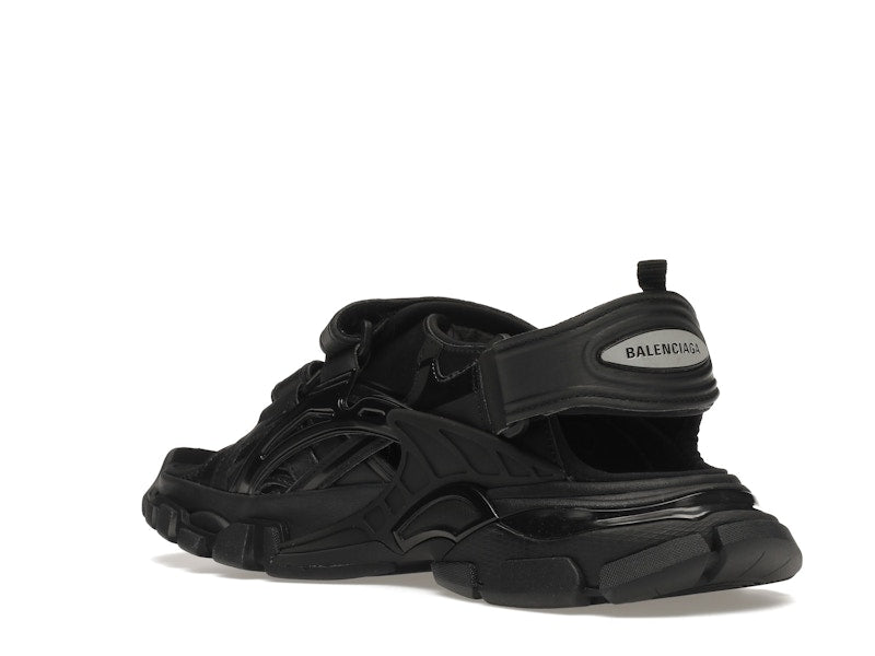 Balenciaga Track Sandal Black