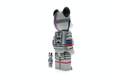 Bearbrick x Billionaire Boys Club x Mickey Mouse Astronaut 100% & 400% Set Multicolor
