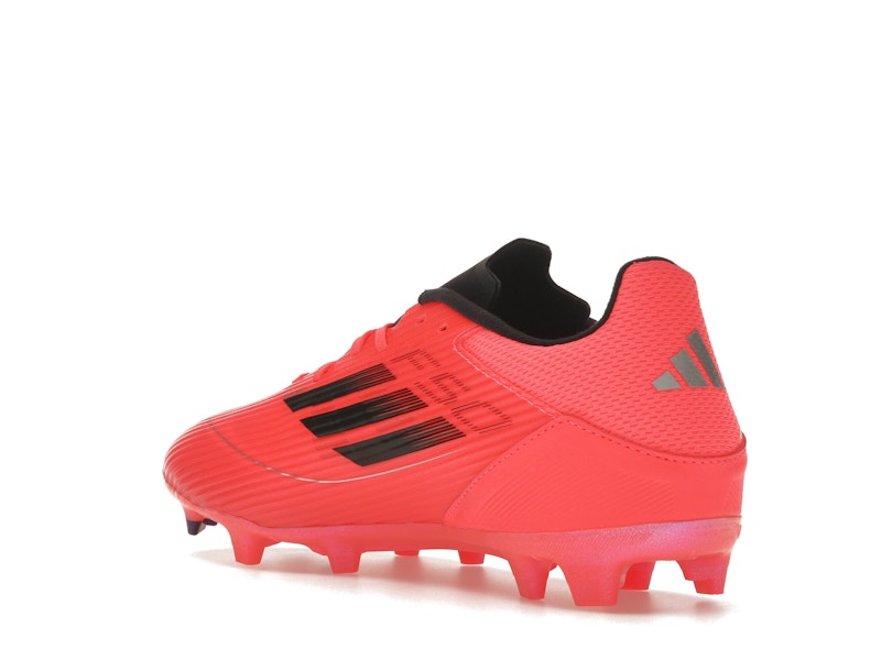 adidas F50 League Firm/Multi-Ground Turbo Aurora Black Platinum Metallic