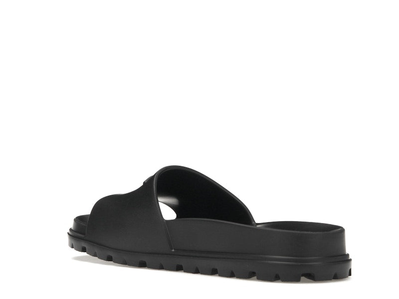 Prada Rubber Slides Black (Men's)