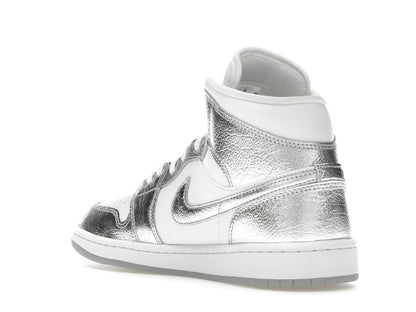 Jordan 1 Mid SE Metallic Silver (Women's)