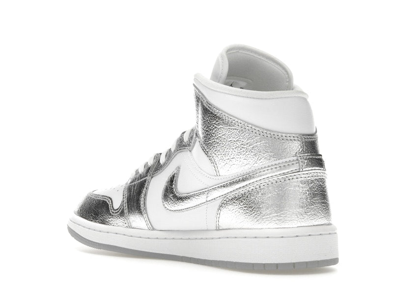 Jordan 1 Mid SE Metallic Silver (Women's)
