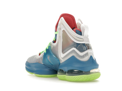 Nike LeBron 19 Dutch Blue Lime Glow (GS)