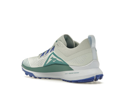 Nike React Pegasus Trail 4 Light Silver Racer Blue Football Grey Mineral Teal
