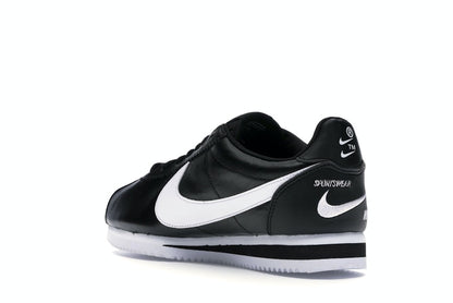 Nike Classic Cortez Mini Swoosh Black White