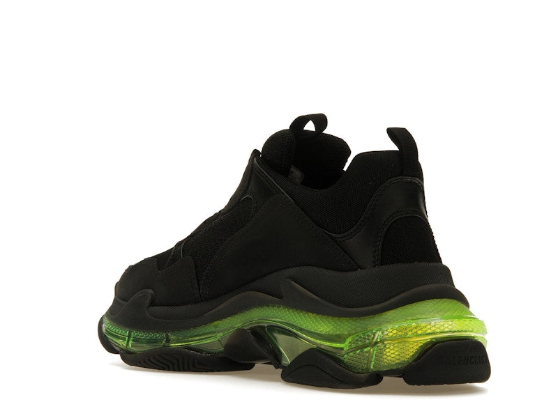 Balenciaga Triple S Black Yellow Fluo