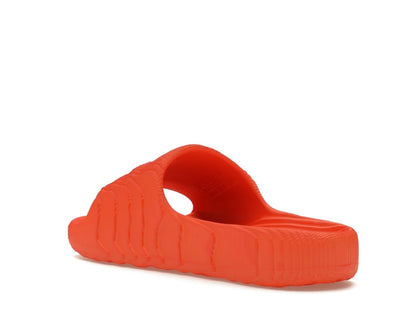 adidas Adilette 22 Slides Orange Core Black