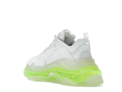 Balenciaga Triple S Clear Sole White Fluo Yellow (Women's)
