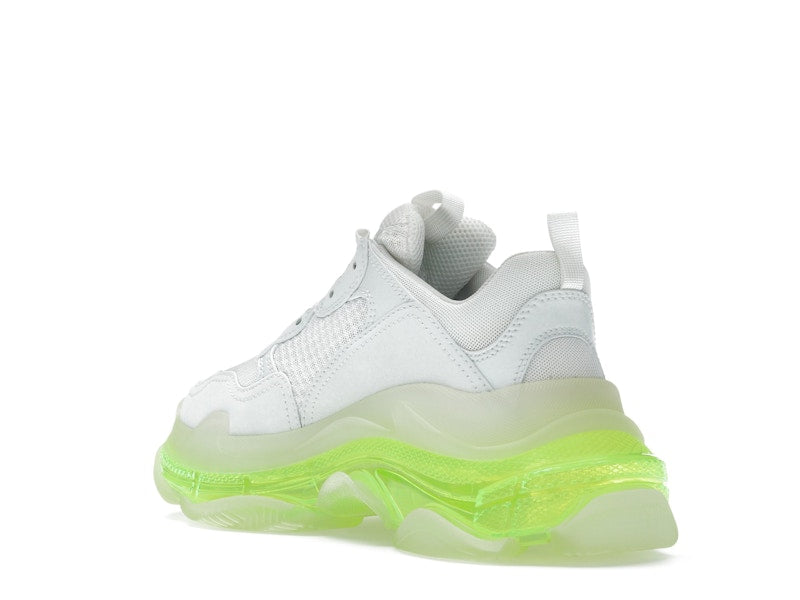 Balenciaga Triple S Clear Sole White Fluo Yellow (Women's)