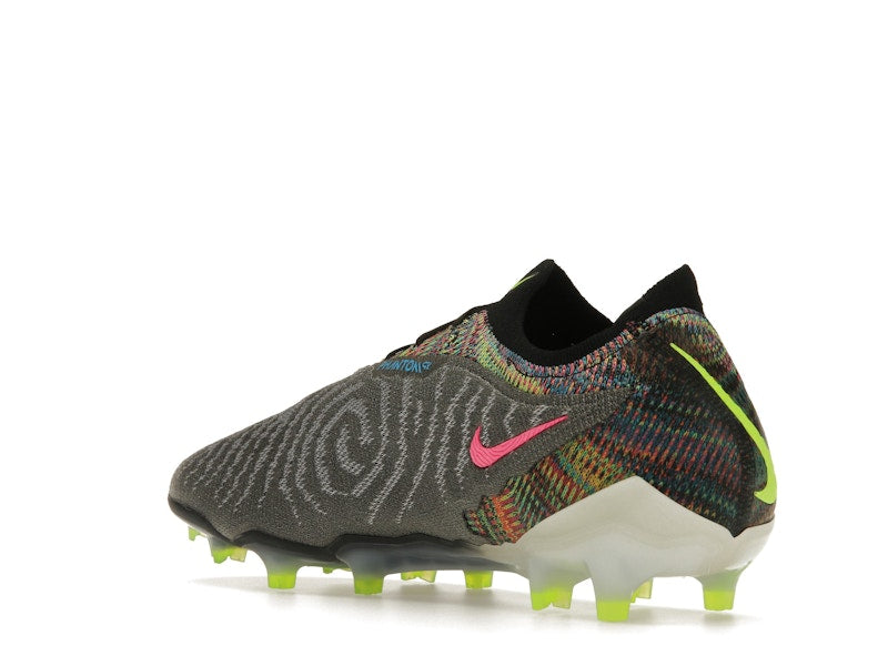 Nike Gripknit Phantom GX Elite Fusion FG Black White Blue Glow Volt