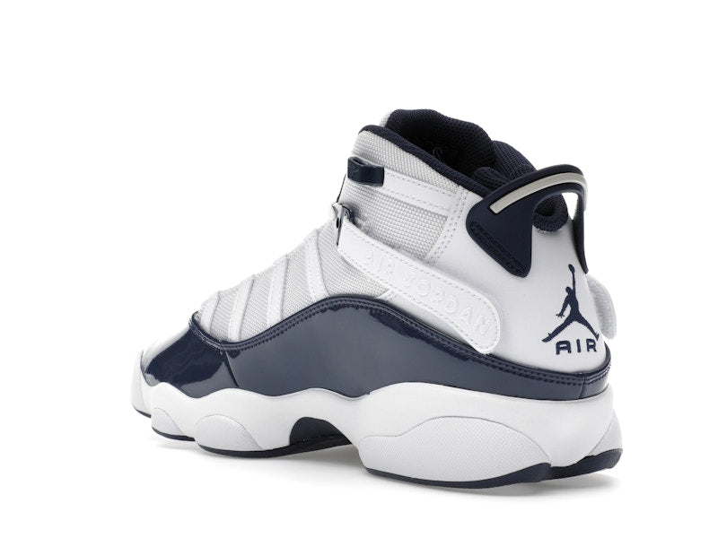 Jordan 6 Rings White Midnight Navy
