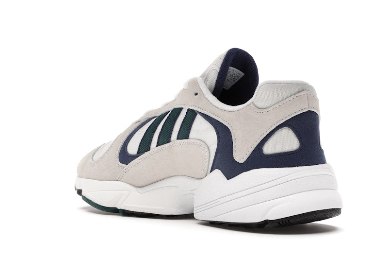 adidas Yung-1 White Noble Green Dark Blue