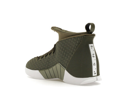 Jordan 15 Retro PSNY Woven Olive
