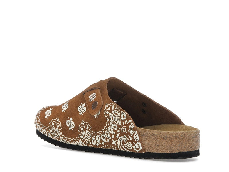 Bravest Studios Suede Paisley Clogs Hazel