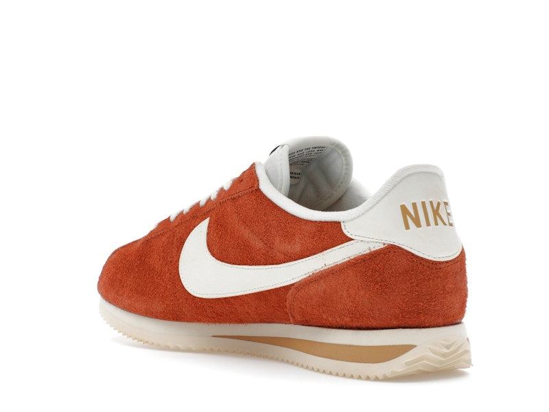 Nike Cortez SE Suede Dark Russet Flax Muslin Sail