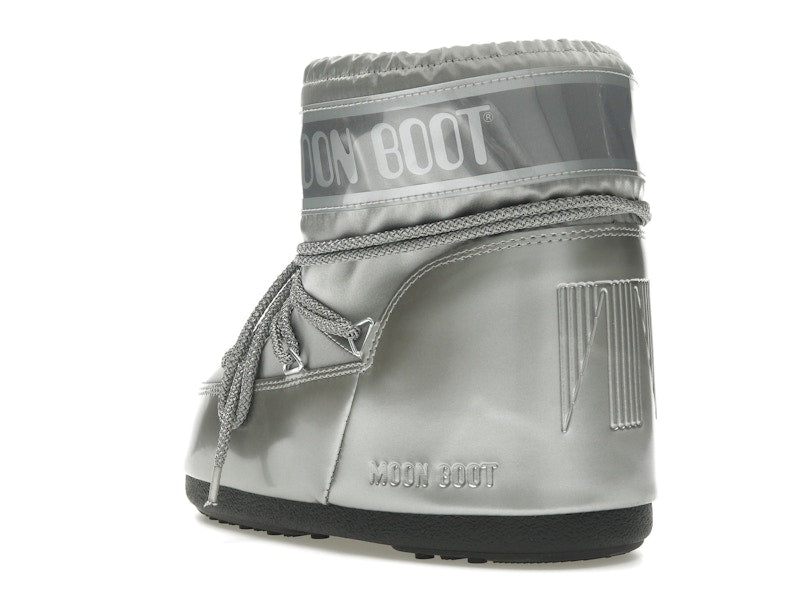 Moon Boot Icon Low Boot Glance Silver