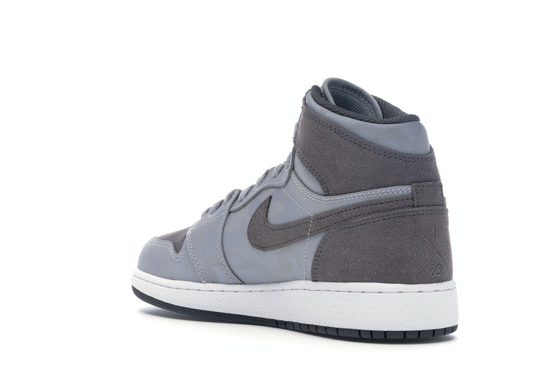 Jordan 1 Retro High Camo 3M Wolf Grey (GS)