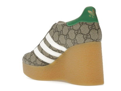 adidas x Gucci Gazelle Wedge Beige GG Monogram (Women's)