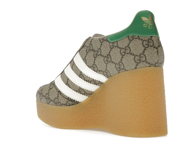 adidas x Gucci Gazelle Wedge Beige GG Monogram (Women's)
