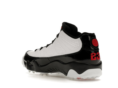 Jordan 9 Retro Low Golf White Black True Red