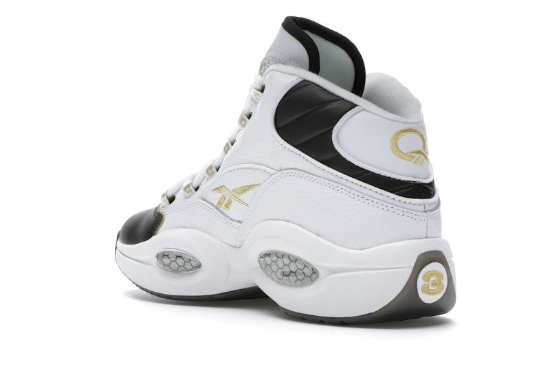 Reebok Question Mid Black Toe