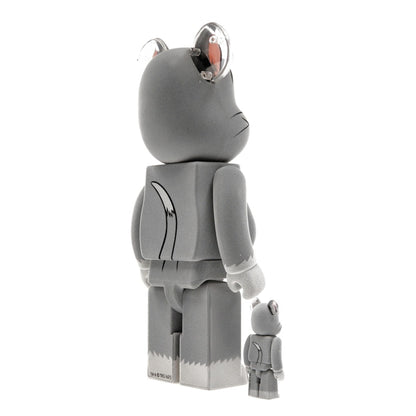 Bearbrick Tom and Jerry: Tom Flocky 100% & 400% Set