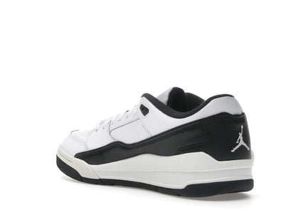 Jordan Flight Court White Black Sail
