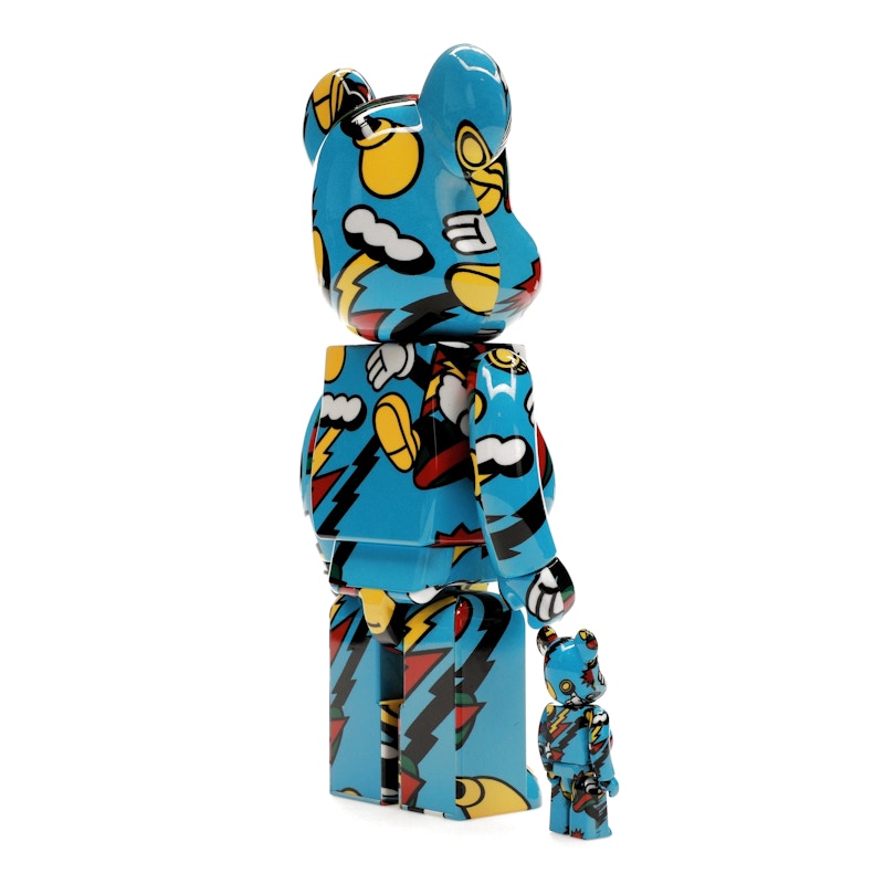 Bearbrick Grafflex 100% & 400% Set