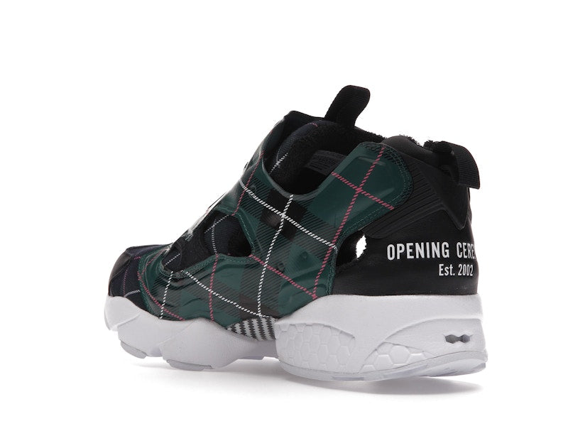 Reebok Instapump Fury Opening Ceremony Plaid Green
