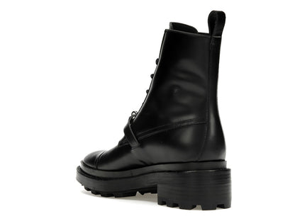 Hermes Funk Ankle Boot Noir Calfskin Leather