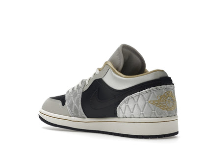 Jordan 1 Low Beaded Swoosh