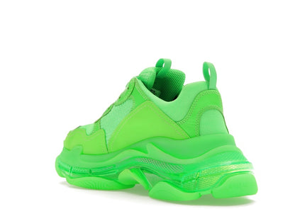 Balenciaga Triple S Neon Green Clear Sole