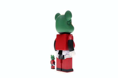Bearbrick Marvin The Martian 100% & 400% Set Black/Red