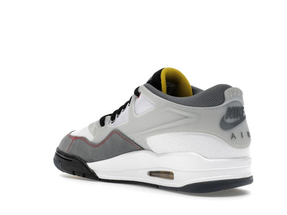 Jordan 4 RM Premium White Black Smoke Grey Fire Red