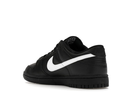 Nike Dunk Low Black White Swoosh