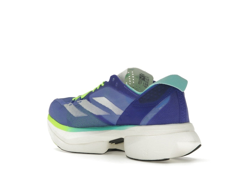 adidas Adizero Adios Pro 3 Cobalt Blue Zero Metalic Lucid Lemon (Women's)