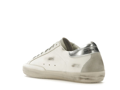Golden Goose Super-Star White Silver