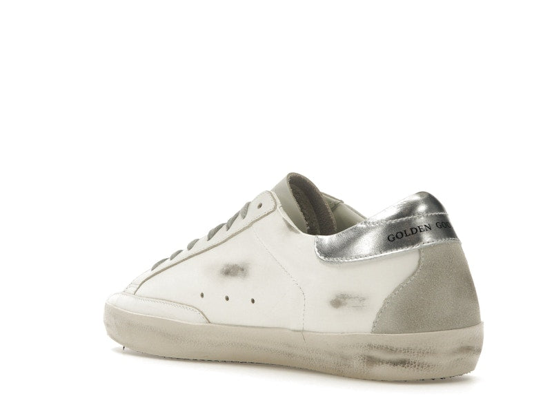 Golden Goose Super-Star White Silver