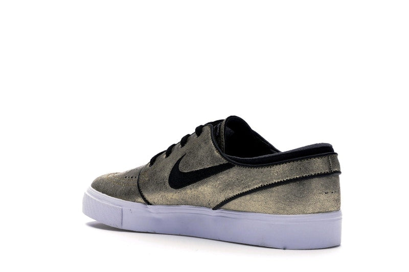 Nike SB Stefan Janoski Zoom Leather Metallic Gold