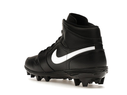 Jordan 1 Mid TD Cleat Black White