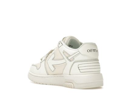 OFF-WHITE Out Of Office OOO Low Tops Cream White (Women's)