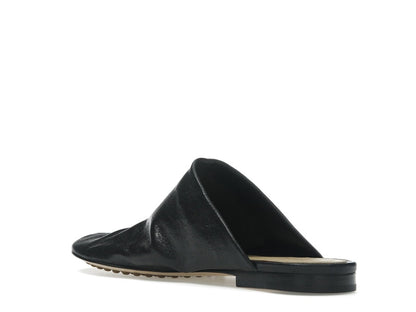 Bottega Veneta Leather Dot Sock Slippers Black (Women's)