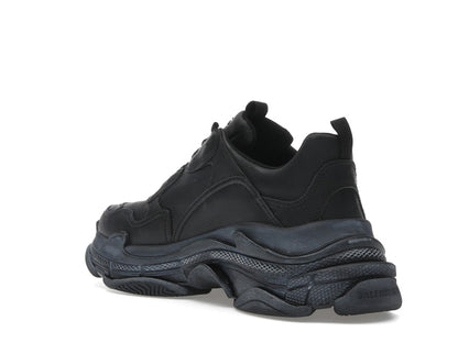 Balenciaga Triple S Black White Graffiti